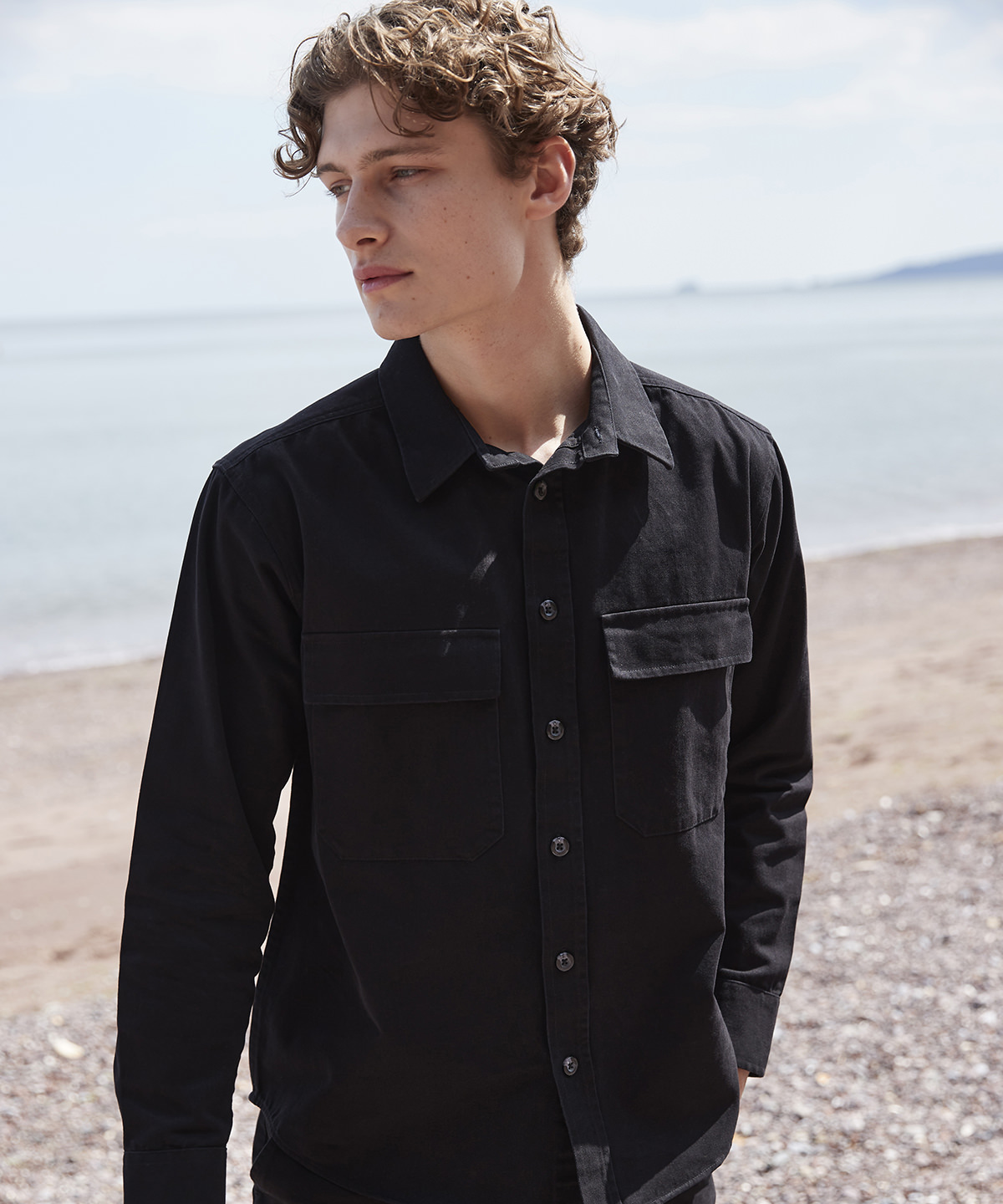 Drill overshirt
