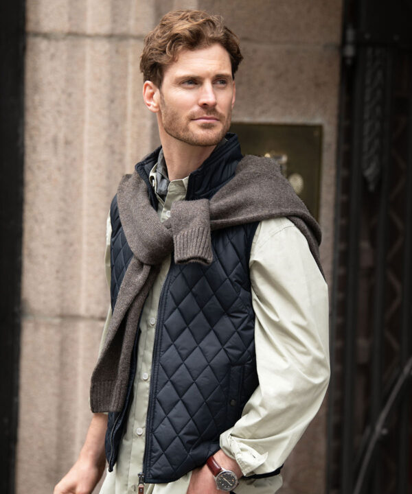 Camden ? diamond quilted gilet