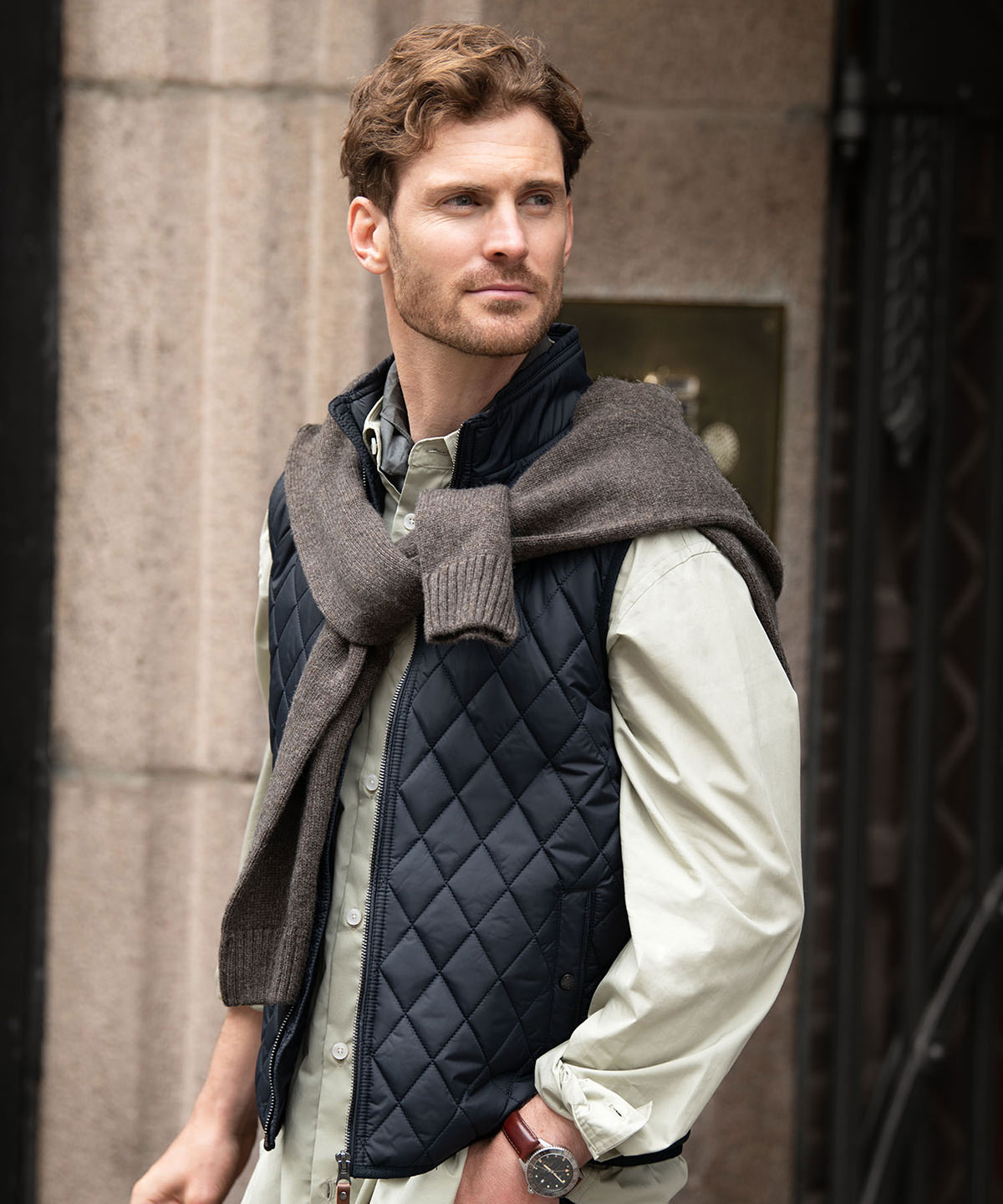 Camden ? diamond quilted gilet